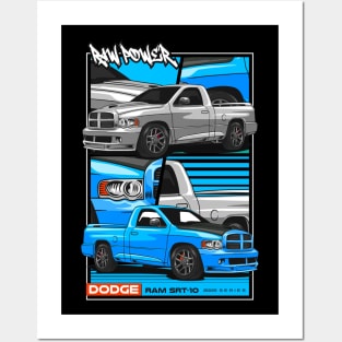 V10 SRT Muscle Truck Posters and Art
